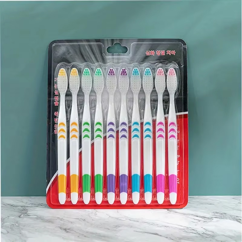 Bamboo Toothbrush Set - Dubbele Ultra Zachte Tandenborstel Bamboe Houtskool