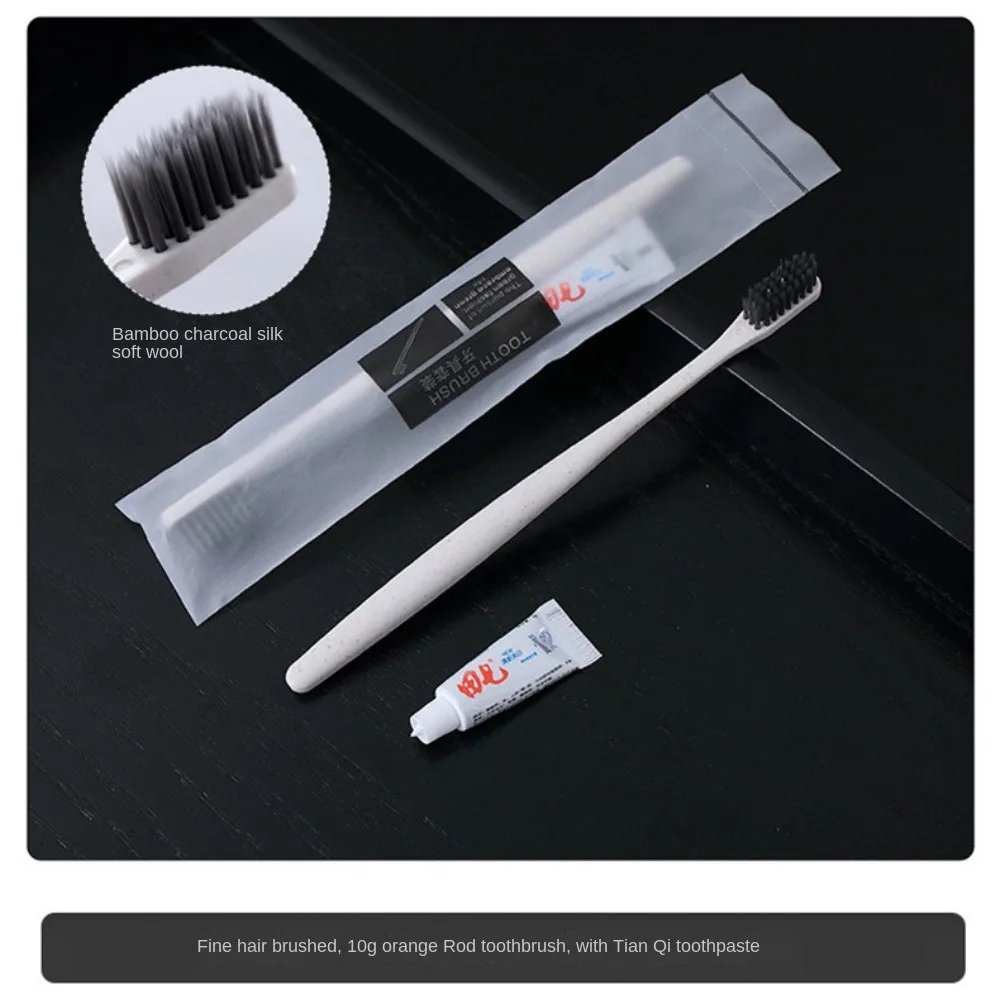 100 stuks praktische wegwerpta - Bamboo Toothbrush Set recensie en prijs