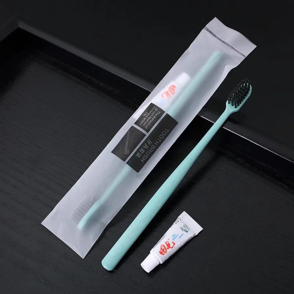 100 stuks praktische wegwerpta - Bamboo Toothbrush Set recensie en prijs