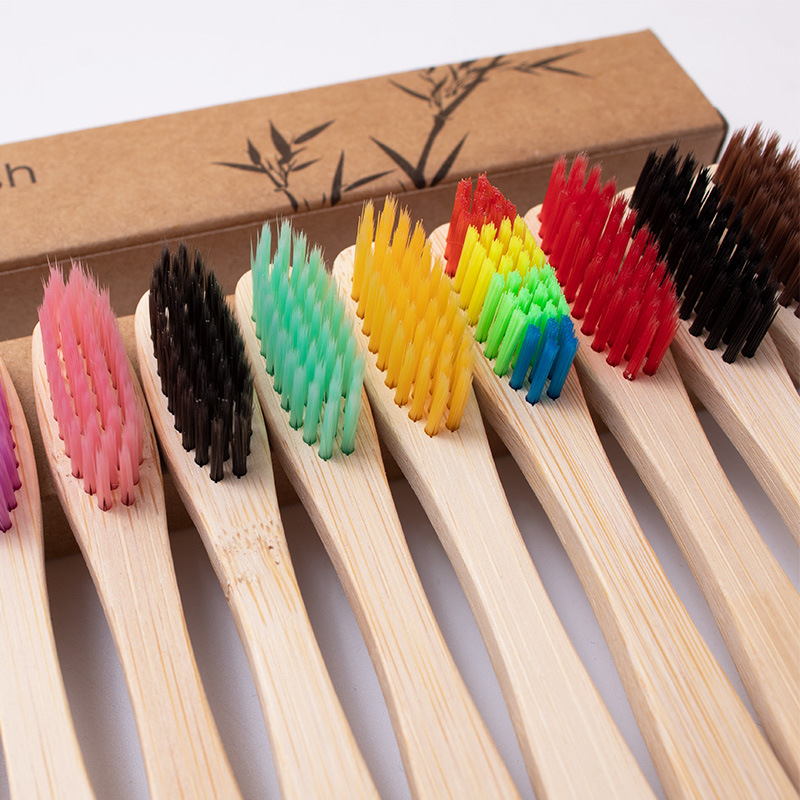 Volwassen Puntige Staart Platt - Bamboo Toothbrush Set recensie en prijs